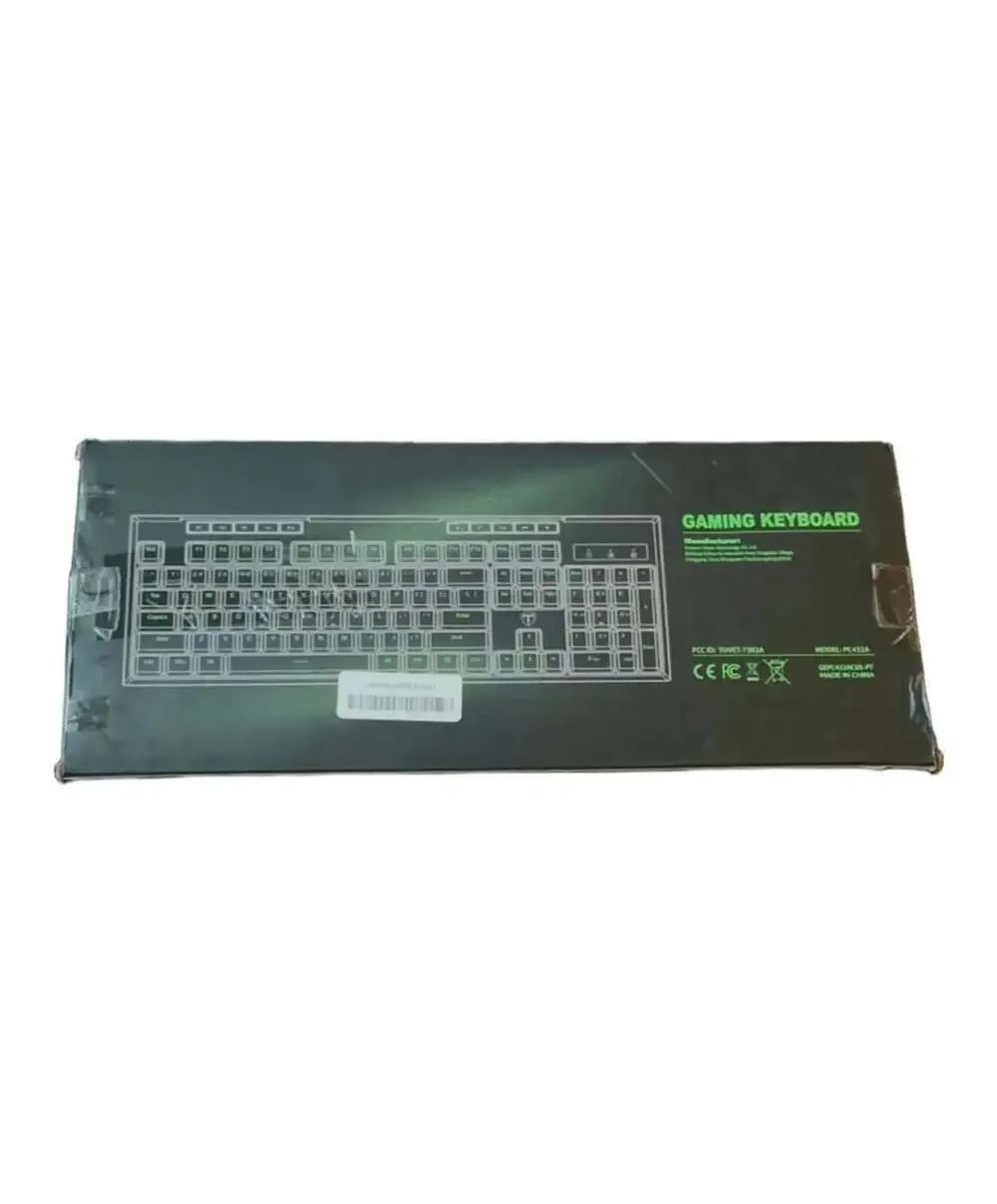RisoPhy Mechanical Gaming Keyboard, RGB 104 Keys Ultra ...